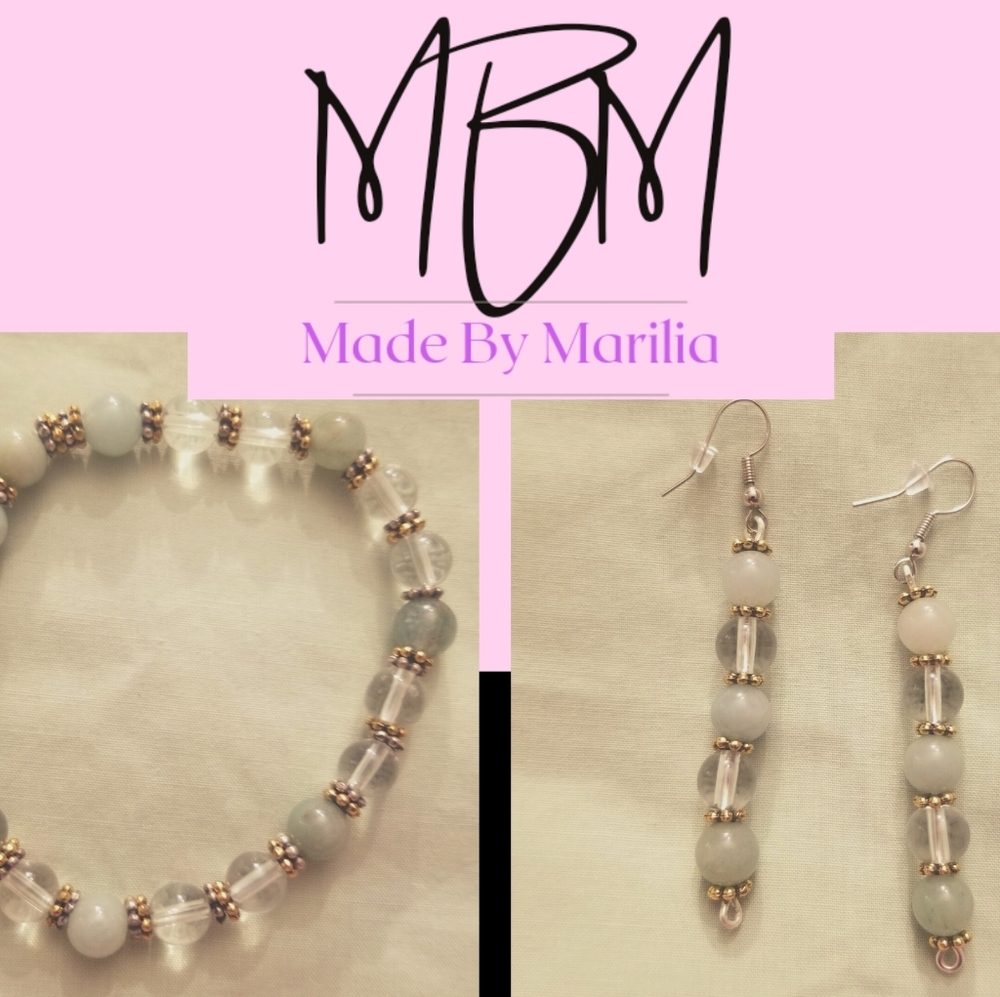 Handmade Bracelet & Earrings